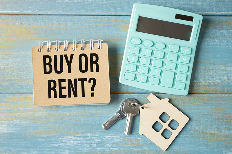 buying vs renting a house