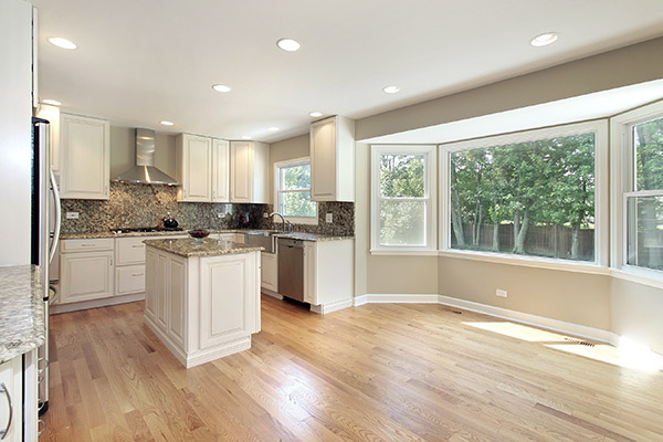 spacious kitchen