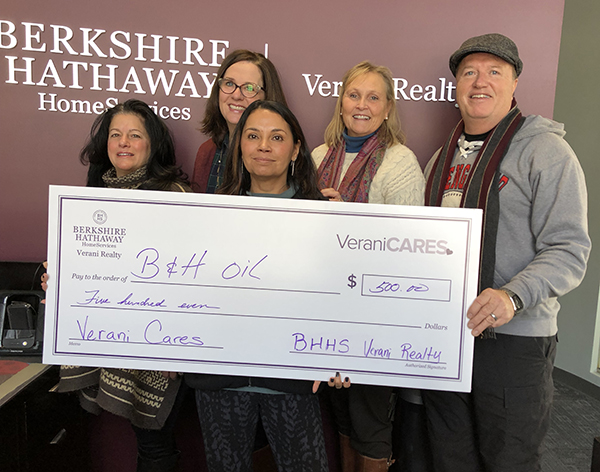 Verani's Windham Office Donates $500 Worth of Heating Oil to Veterans
