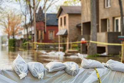 houses flooding