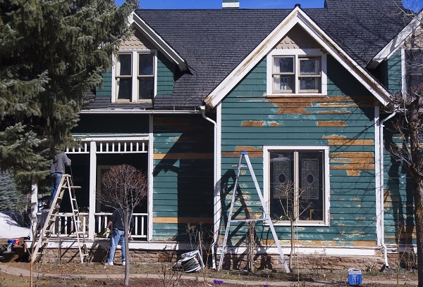 House under renovation